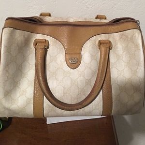 MAKE OFFERS! Auth Gucci Boston Monogram bag 👜❣️😍