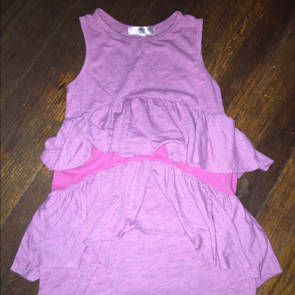 JoahLove USA Pink Tiered Dress 5T
