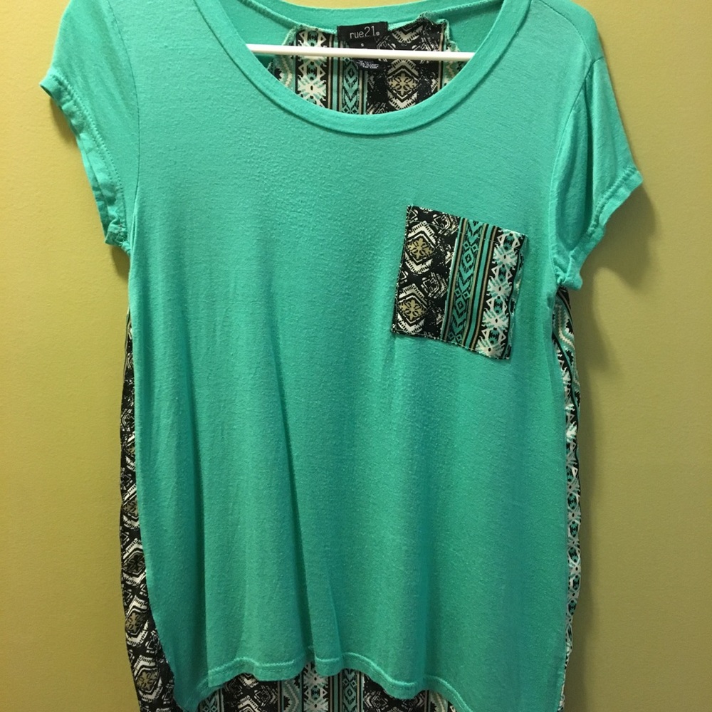 This is a cute stylish shirt from rue21.