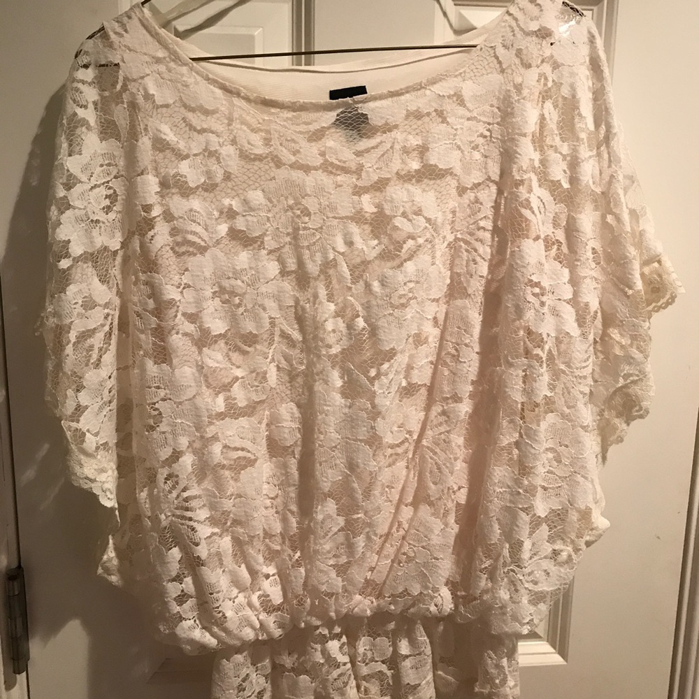 Saks 5th Avenue Lace Top