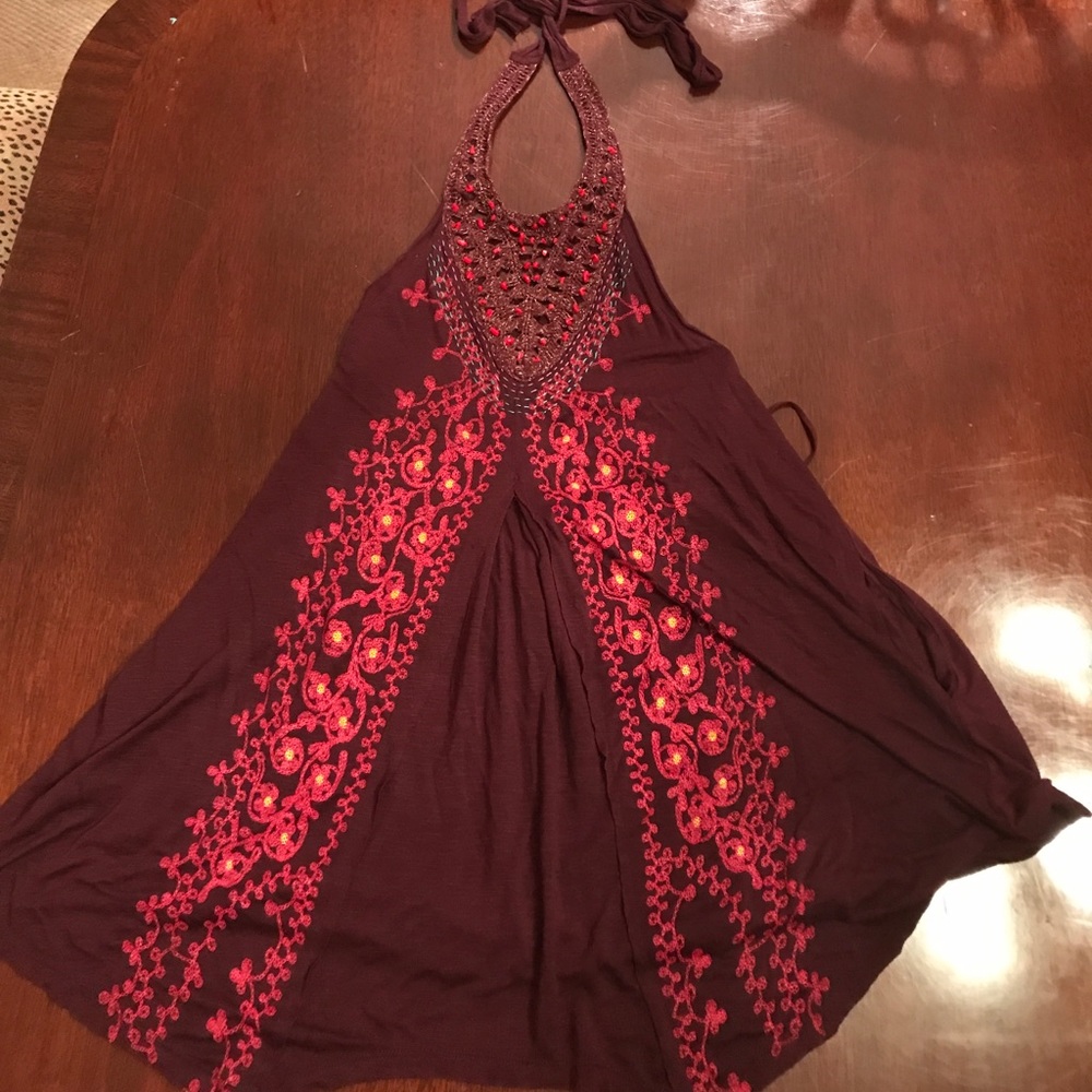 🎉 SALE! Free People Halter Top Tunic