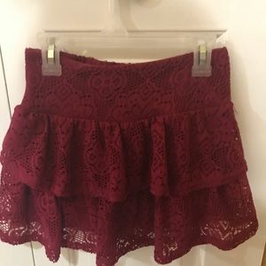 SUPER CUTE RED SKIRT