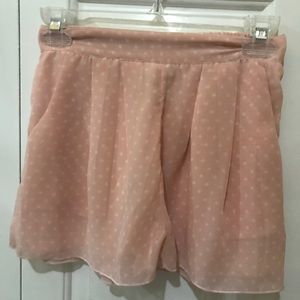 SUPER CUTE POLKA DOT SKORT
