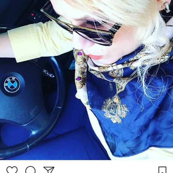 Melina DITA sunglasses 18kgold main image 4