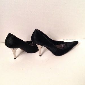 Kenneth Cole calf/fur skin pumps