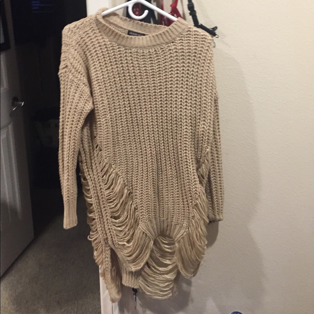 fashionnova knit sweater DRESS