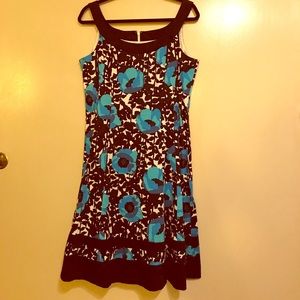 Great flower a-line dress