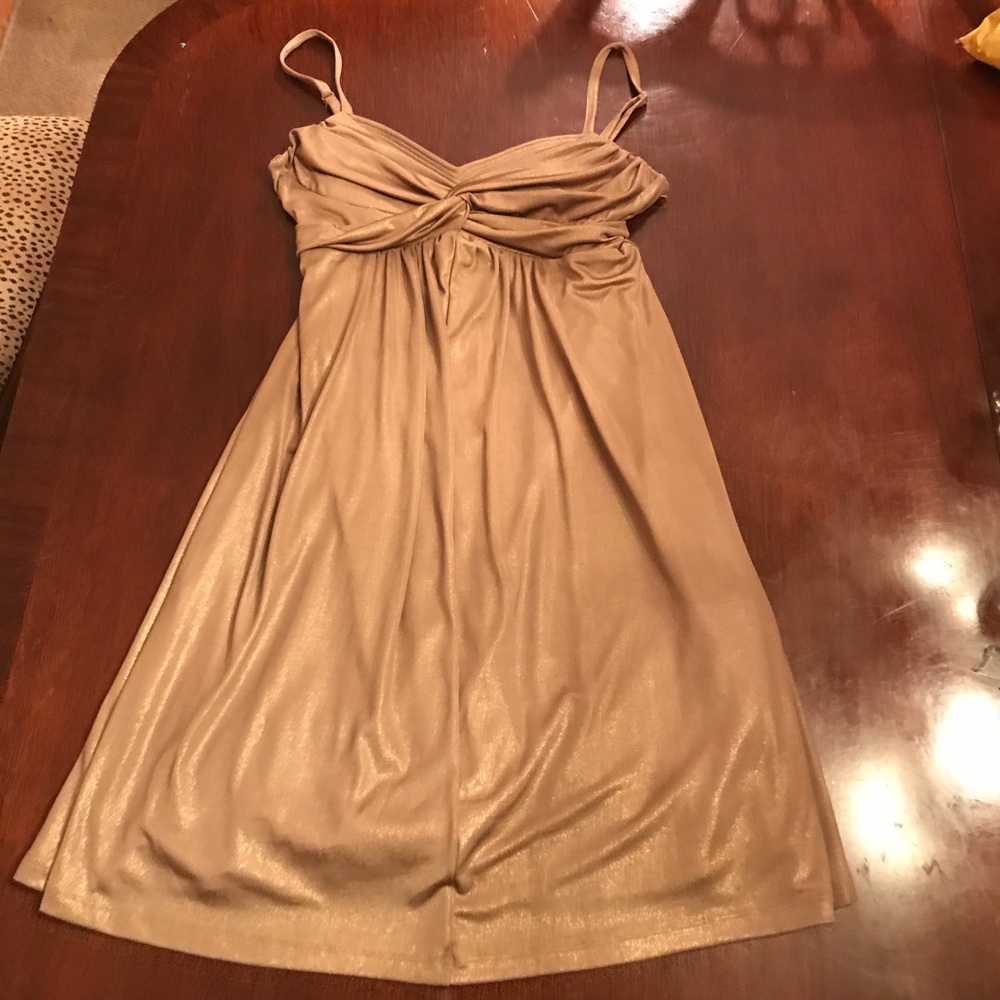 Gold Sparkle Dress