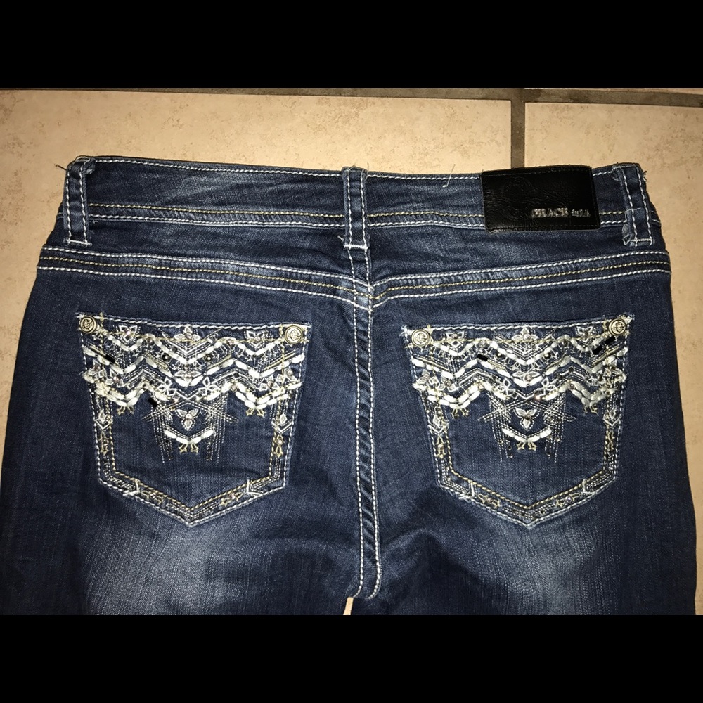 Grace in LA straight leg jeans