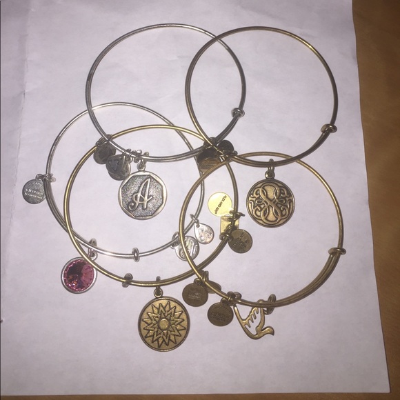 alex and ani charm bracelets - Picture 1 of 6
