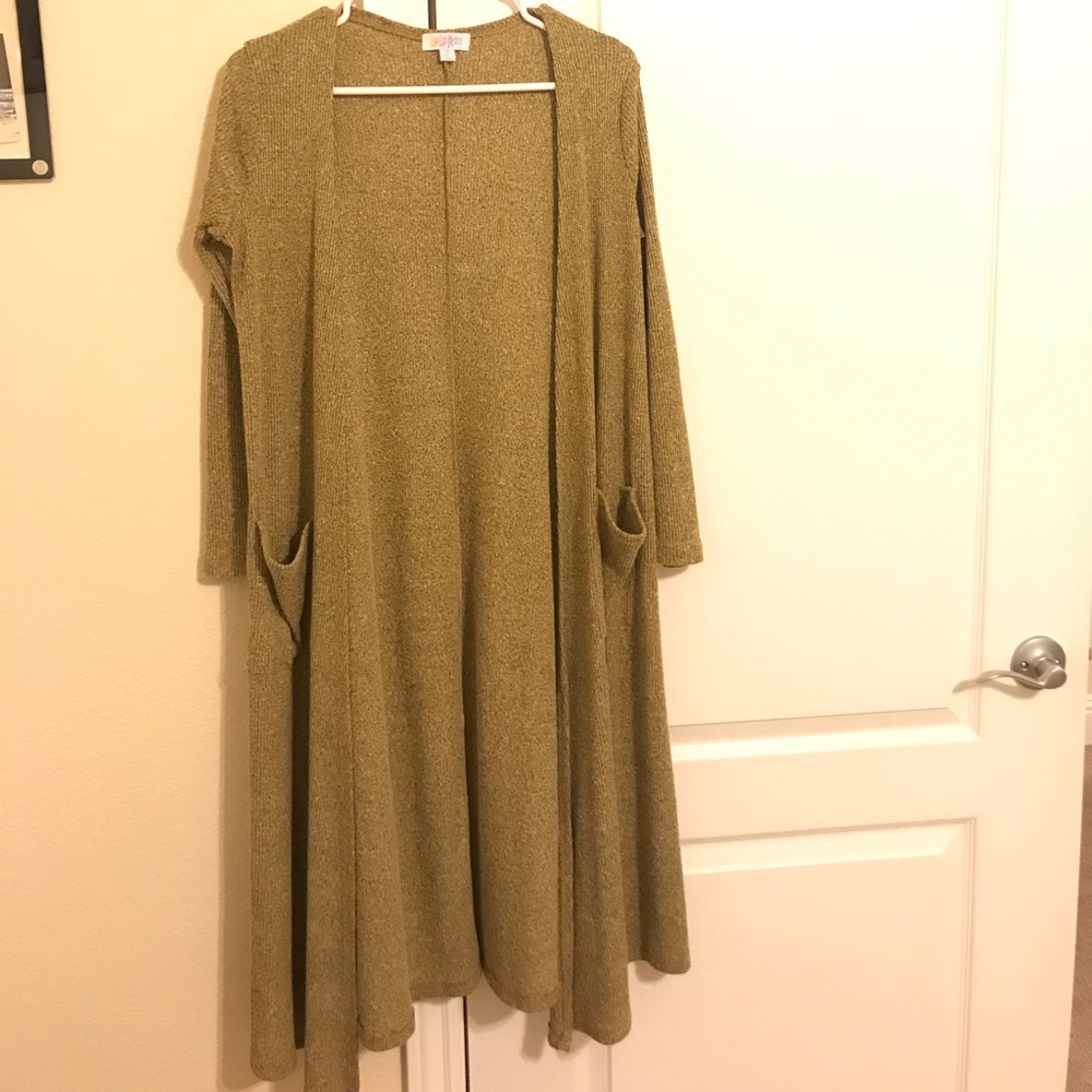 Lularoe Sarah, gold colored, small