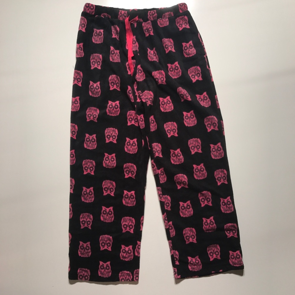 Women's Owl Pajama Pants Size Medium