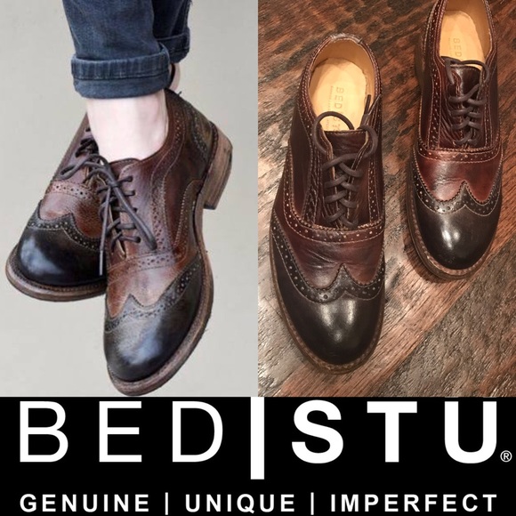 Bed Stu Shoes - Bed Stu✨Dapper Lita Oxfords in Rust✨sz7Handmade❤️