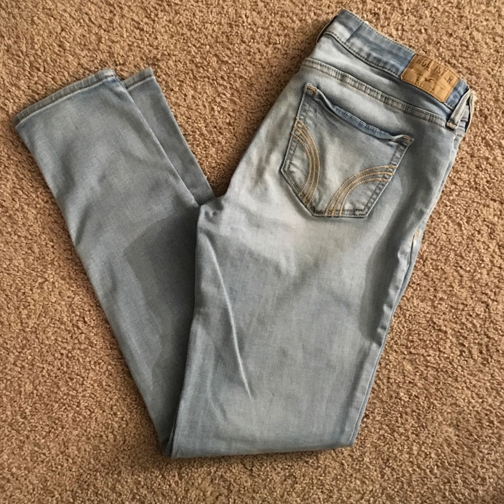 Hollister Light Wash Skinnies