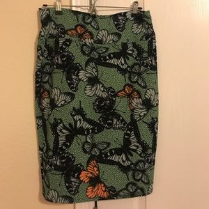 Lularoe Cassie, butterfly print