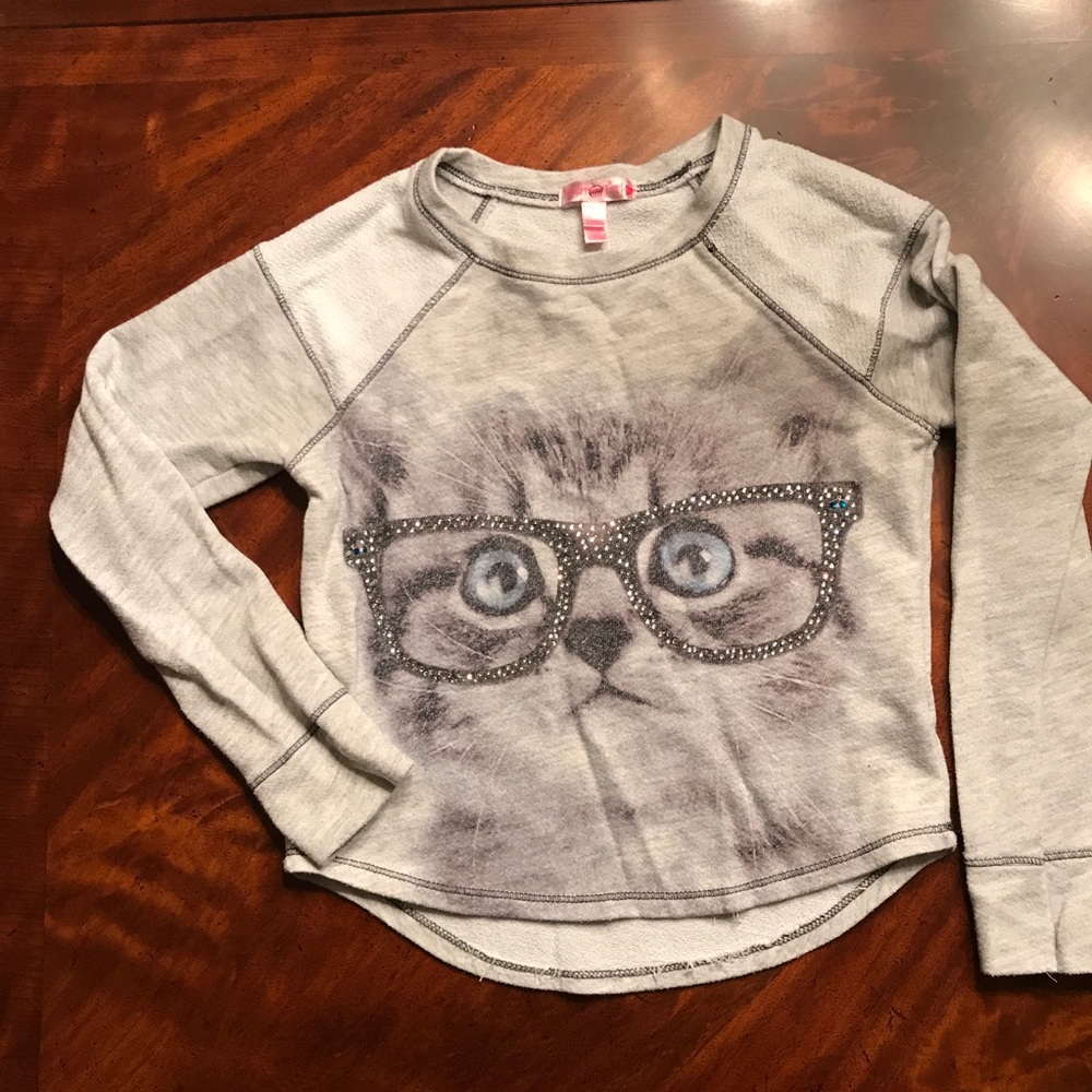 ADORABLE lightweight sweatshirt for girls! EUC