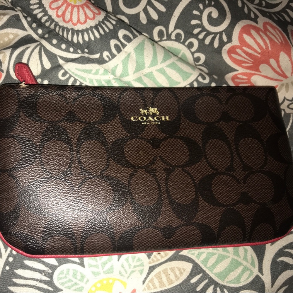 Authentic Coach wristlet