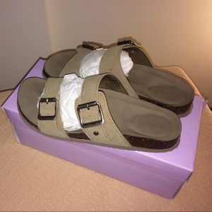 FINAL PRICE- Madden Girl Brando Taupe Sandals