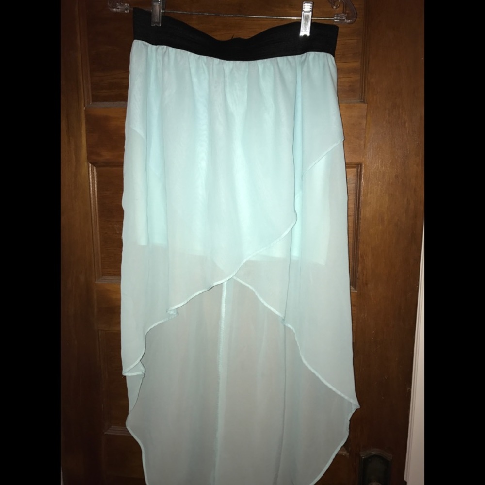High low skirt