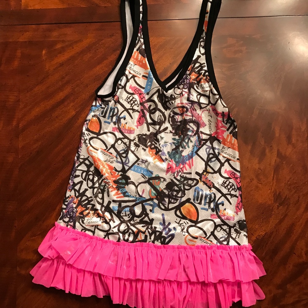 Girls professional dance costume - tunic