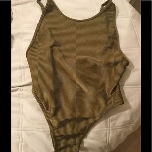 Missguided bodysuit new without tags size 0