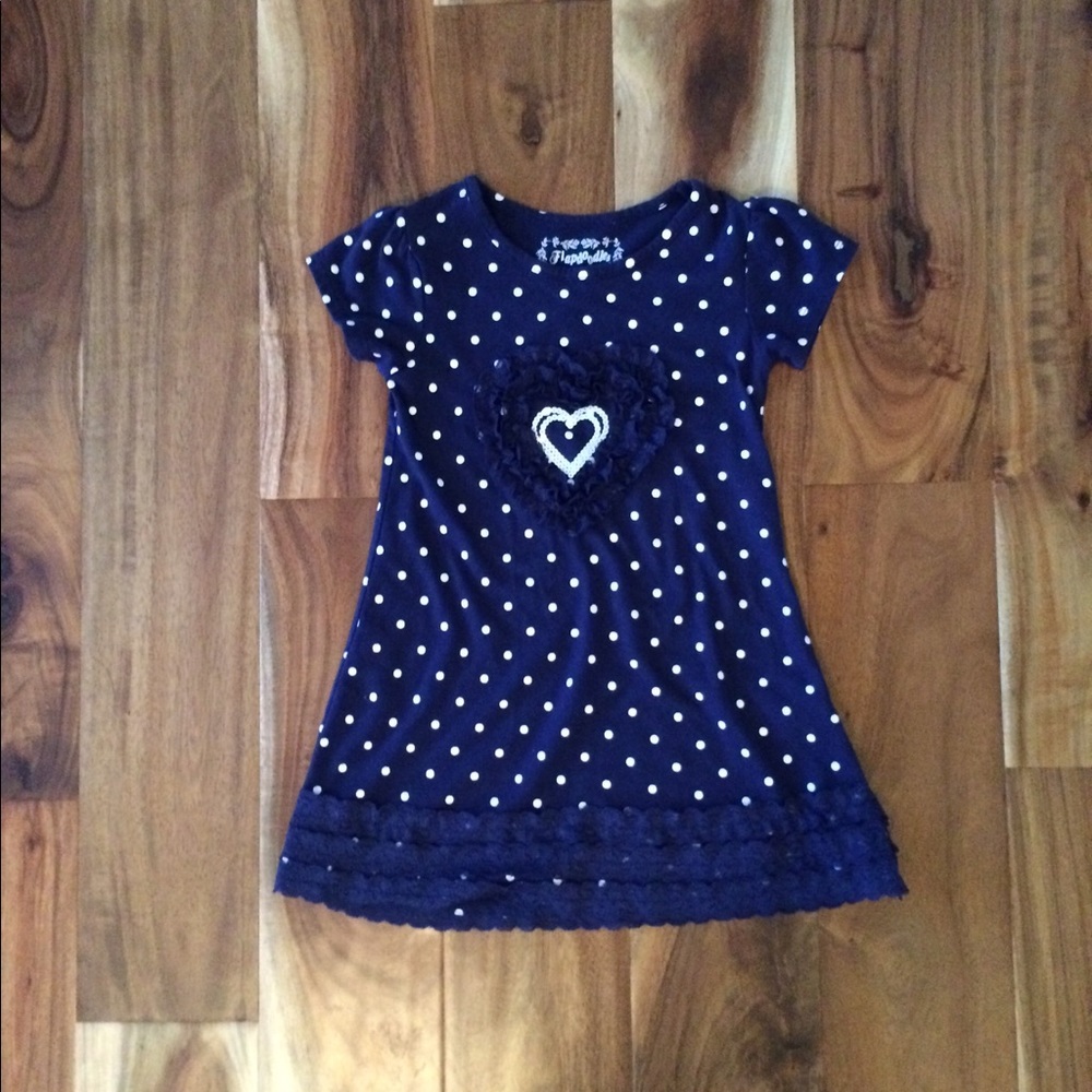 Girls heart tunic