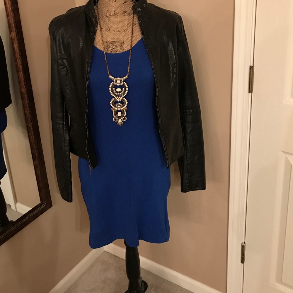 "Don't Be Blue" mini dress