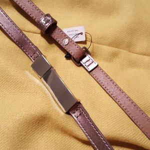 Cabi Metallic Skinny Belt M