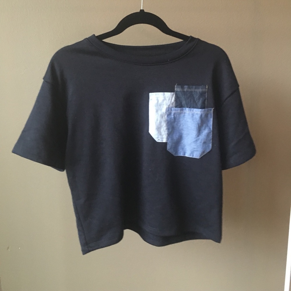 👖NAVY SHIRT WITH DENIM👖