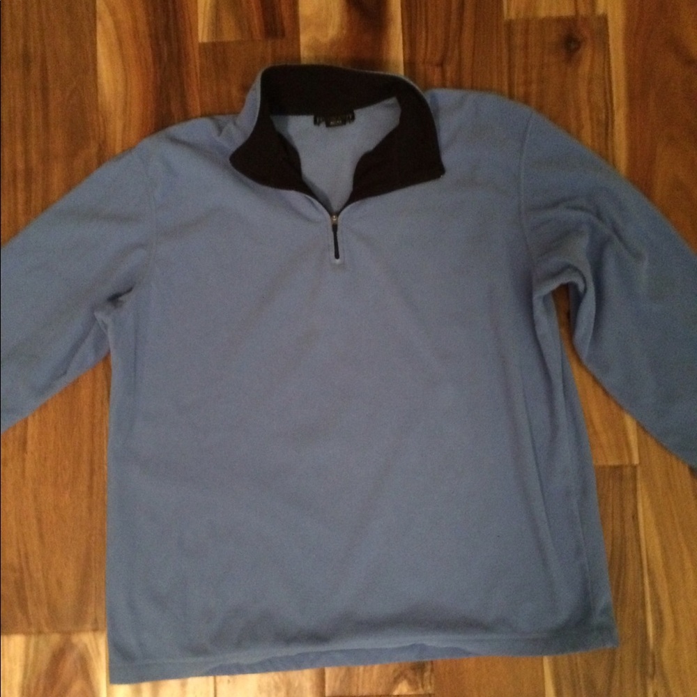 Men's Land Ends fleece pullover