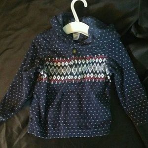 Carter's 18 mo fleece pullover with hood