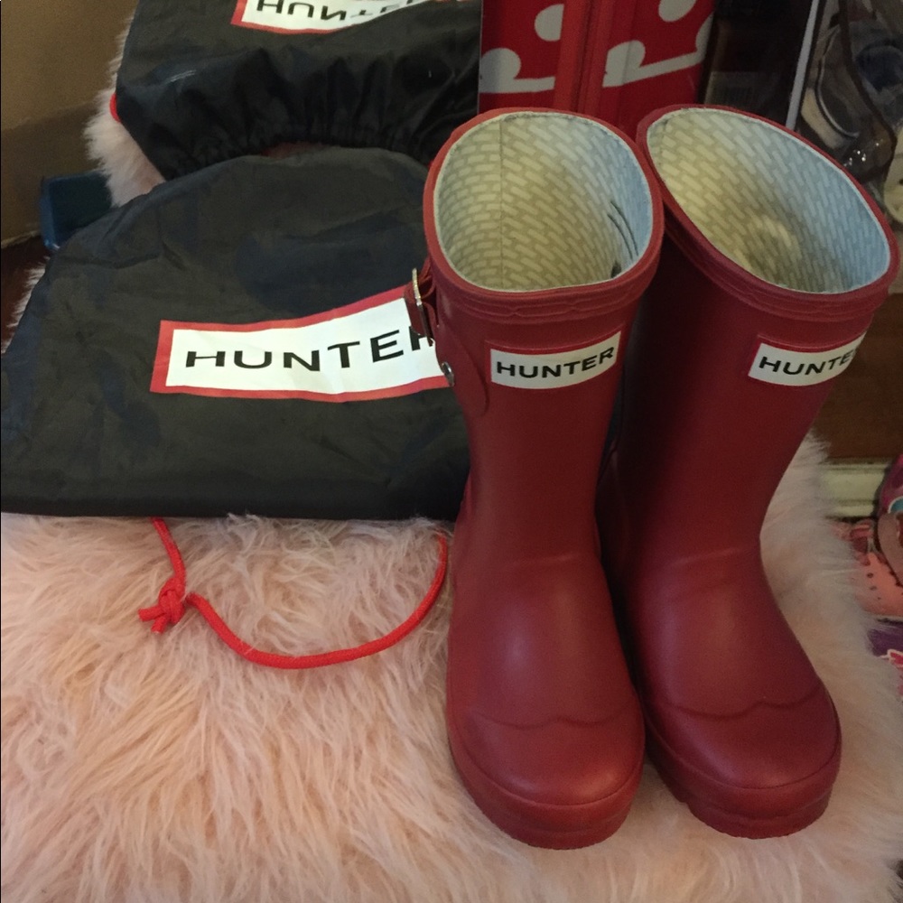Toddler Hunter boots size 9 US toddler