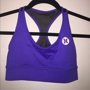 Purple Sports Bra