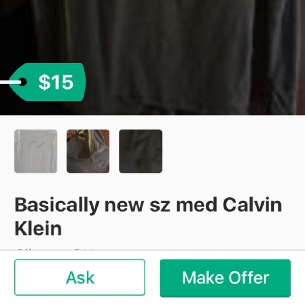 Calvin Klein top med