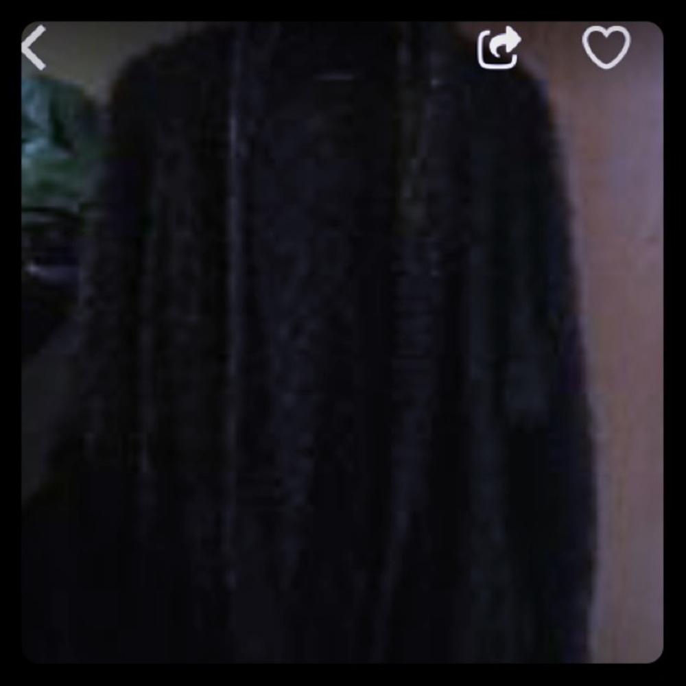 Half cashmere sweater jacket