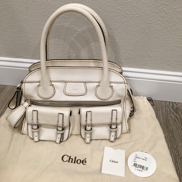 Authentic Chloe Edith Leather Tote - Picture 2 of 8
