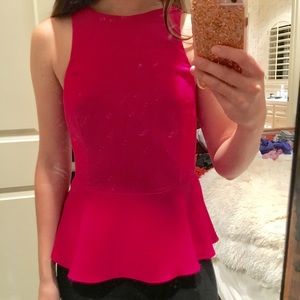 Express Tops - Express Peplum Top Express Tops - Express Peplum Top