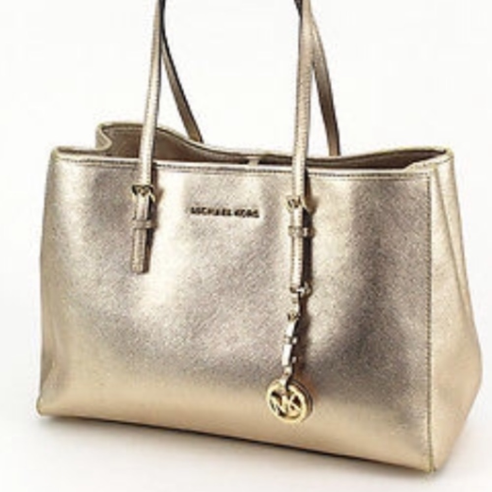 Michael Kors Gold Tote