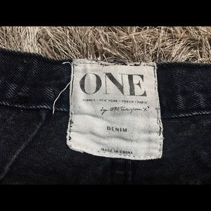 One Teaspoon ~ Dark Denim Shorts