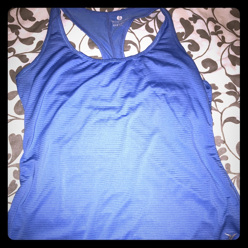 Periwinkle workout tank XS