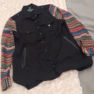 Hipster tribal jacket