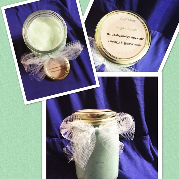 Cool mint 💚 sugar scrub - Picture 2 of 3