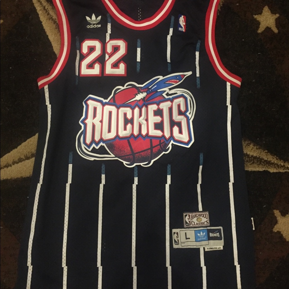 Authentic stitched drexler jersey trade or sell