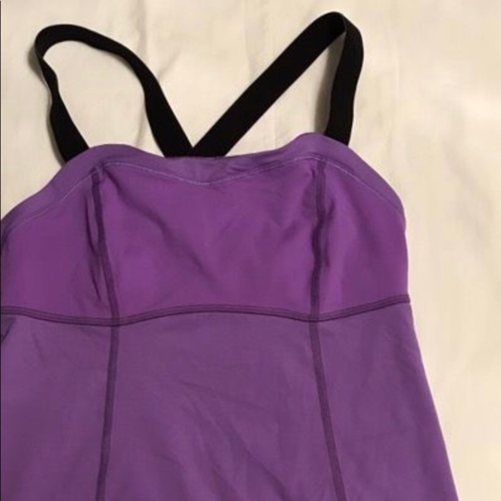 Lululemon Tank, Purple, Size 6.