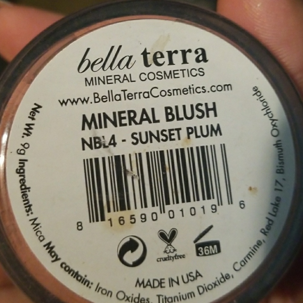 Bella terra mineral blush