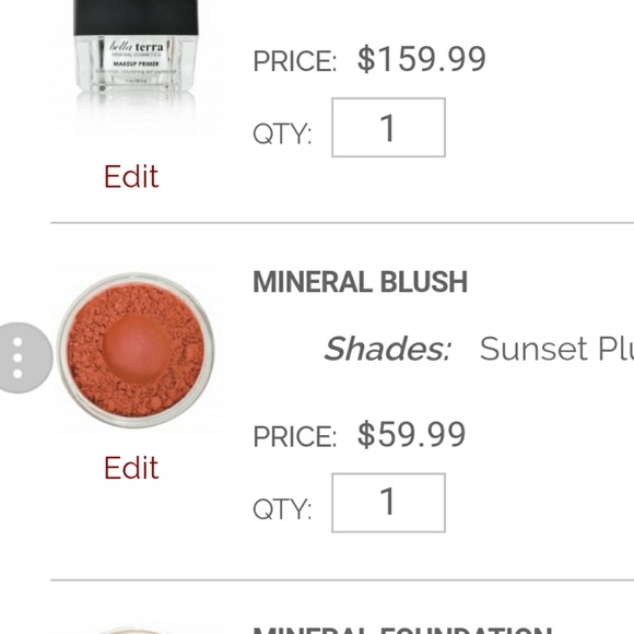 Bella terra mineral blush - Picture 3 of 3