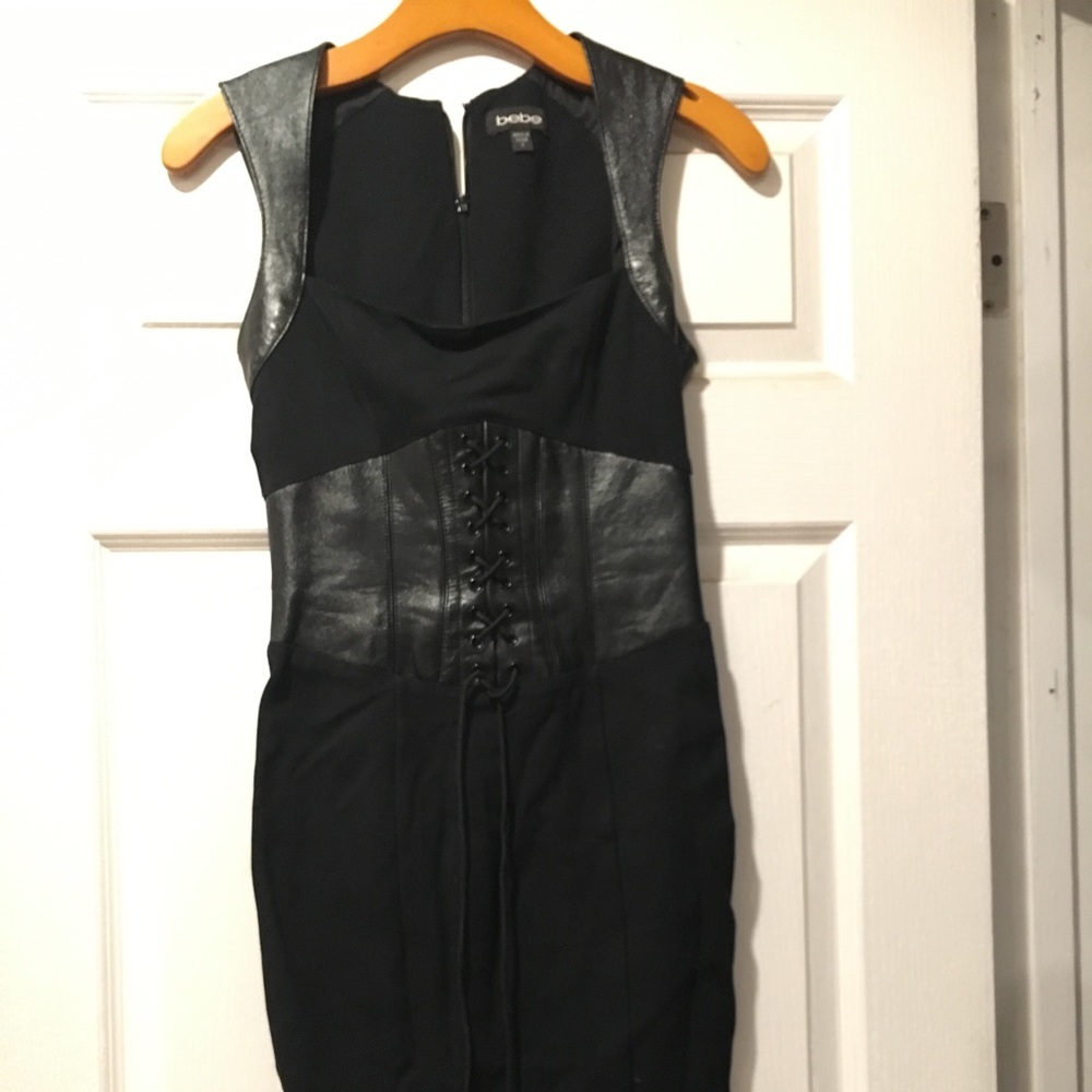 Bebe black dress