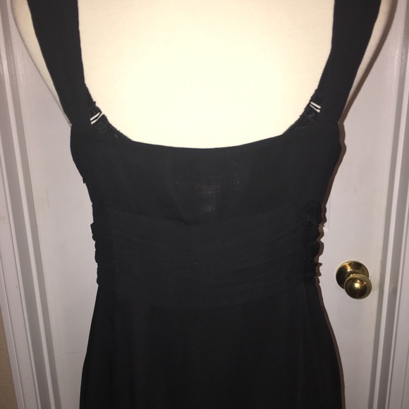 BANDOLINO BLACK CROCHET STRAP DRESS - Picture 4 of 7