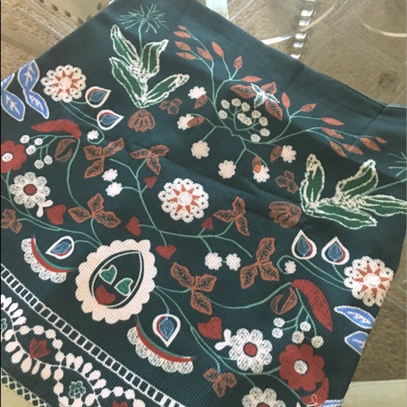 ✨Boho Floral Print Fitted Mini Skirt✨ - Picture 4 of 8