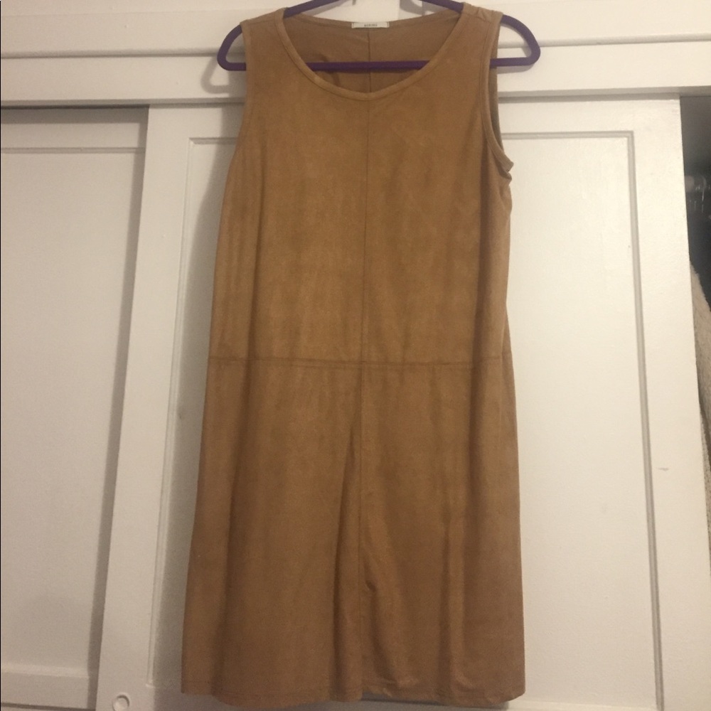 Suede dress